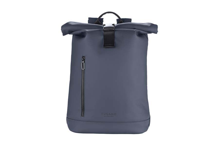 Mochila Tucano Gommo Rolltop azul