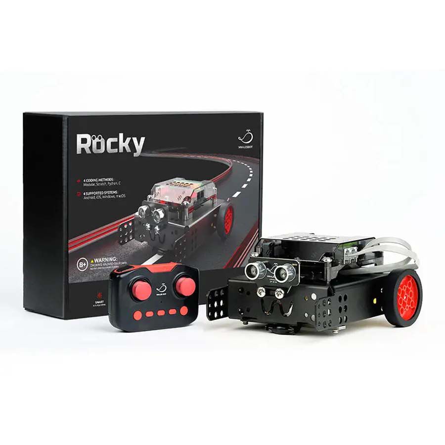 WhalesBot Rocky Kit de Robot Educativo para Programaci&oacute;n