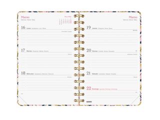 Agenda Finocam You E5 sem/vista horizontal cas 2026 Hojas