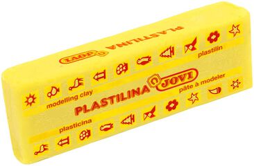 Plastilina Jovi 150g groc 15u