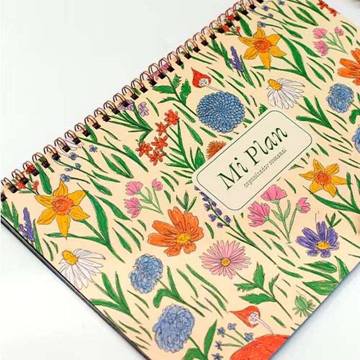 Organizador semanal Flores