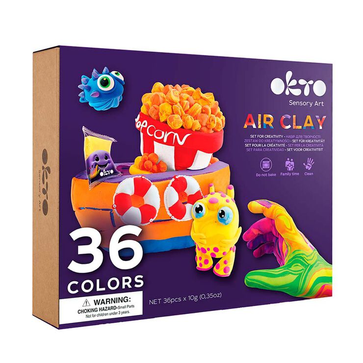 Art sensorial Oktoclay creative set 36 colors