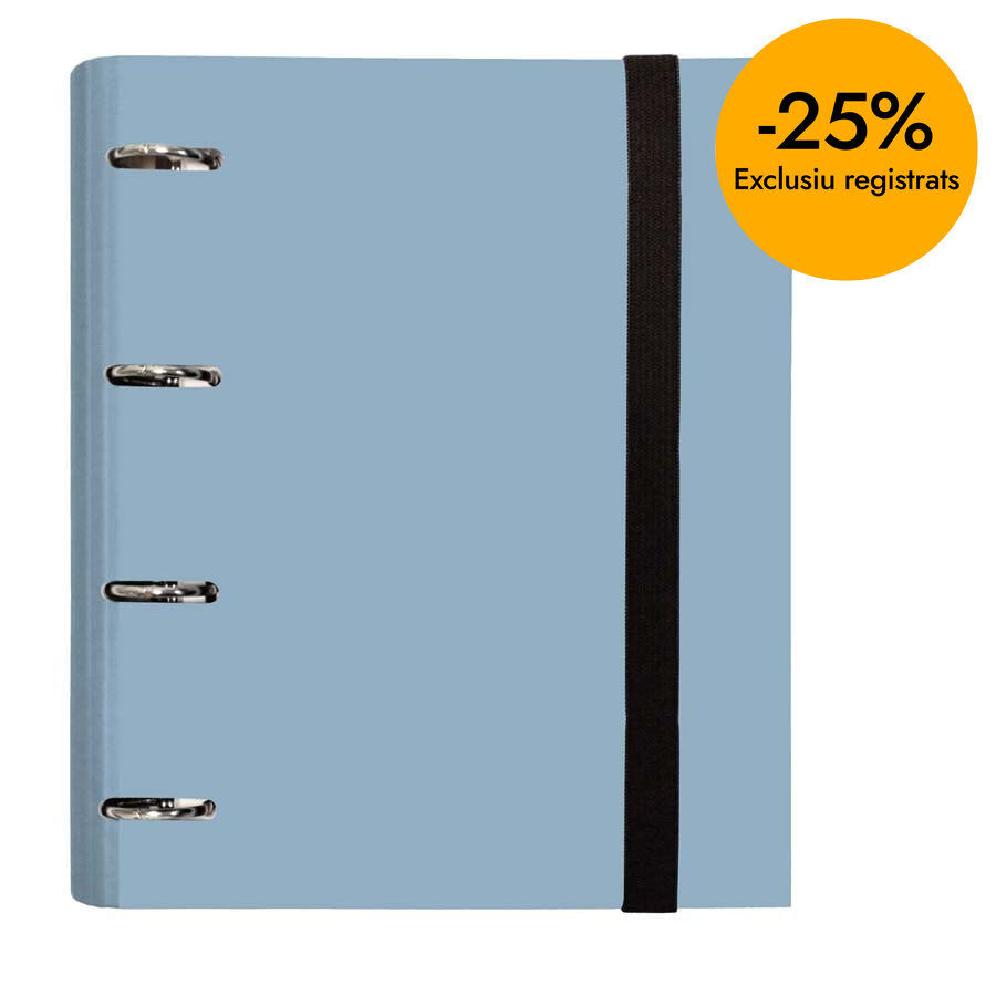 Carpebloc A5 100 Hojas con recambio 4x4 Senfort azul