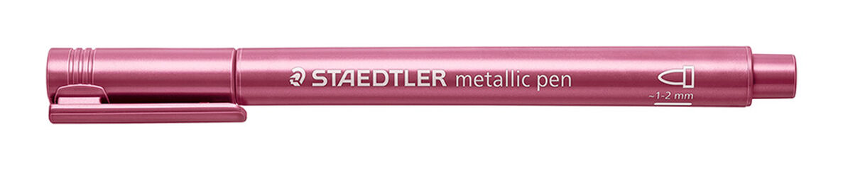 Rotulador Staedtler Metallic marker Rojo