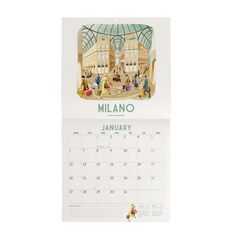 Calendario Pared Legami m/vista 2025 Italy