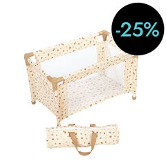 Cuna de viaje Beig Bosque