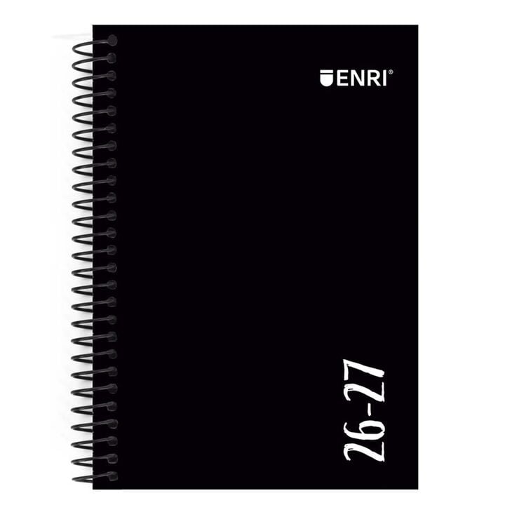 Agenda Escolar Enri 1/4 Semana/vista Castellano 2026-2027