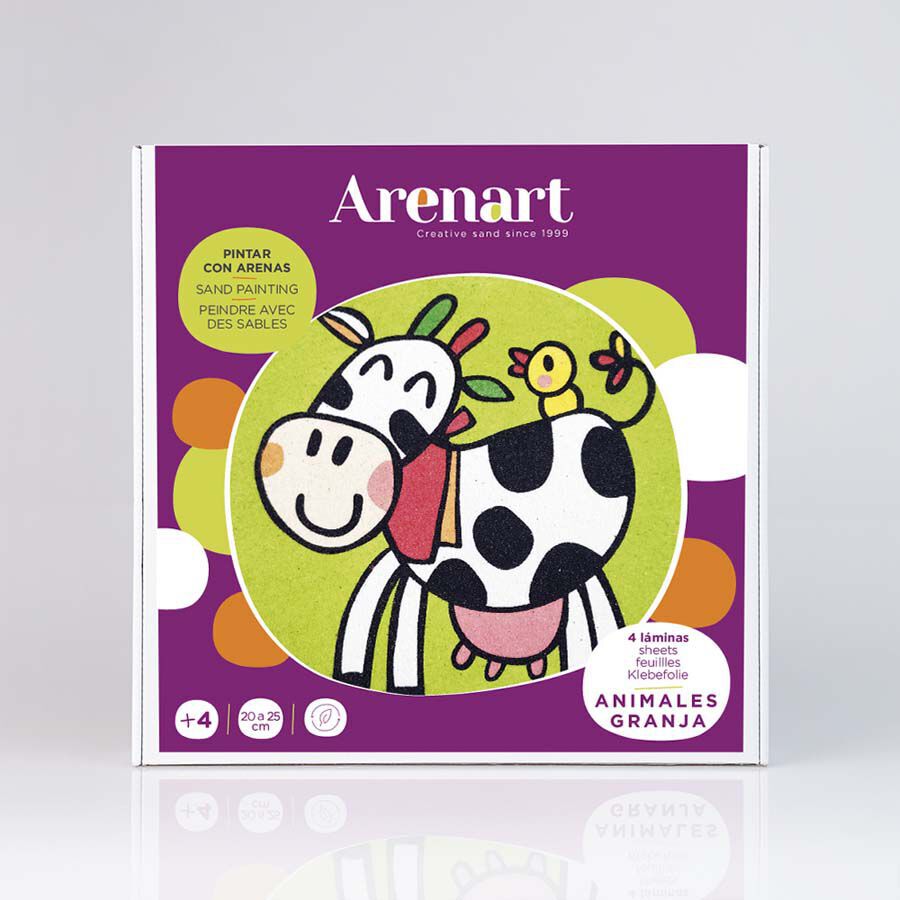 Pintar amb Sorres Arenart Animals Granja