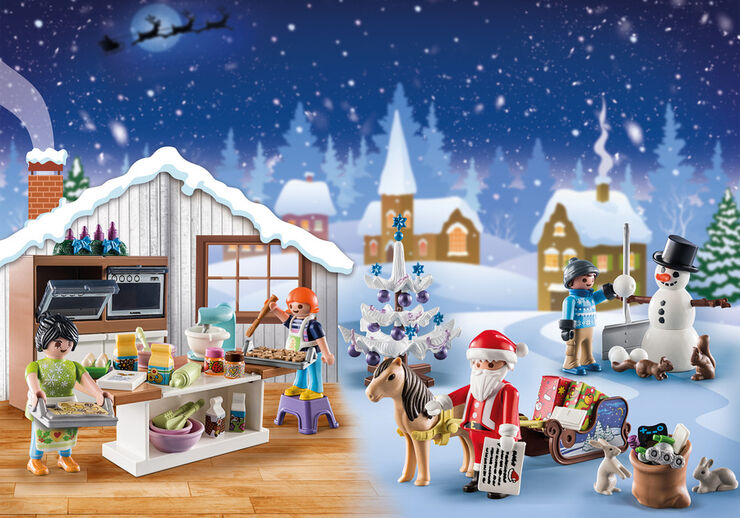 Playmobil Calendario Adviento Patelería de Navidad 71088