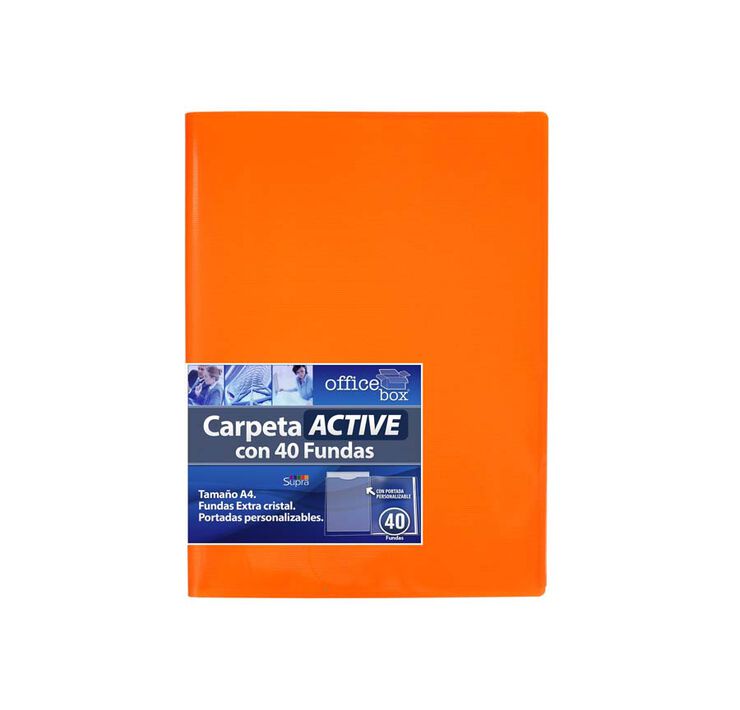 Carpeta de 40 fundes DIN A4