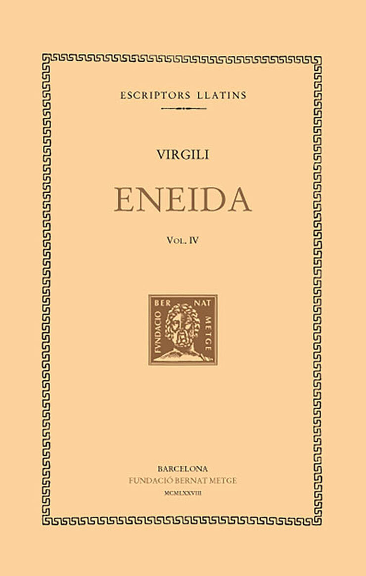 Eneida, vol. IV (llibres X-XII)