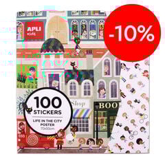 P&oacute;ster Ciudad con Adhesivos