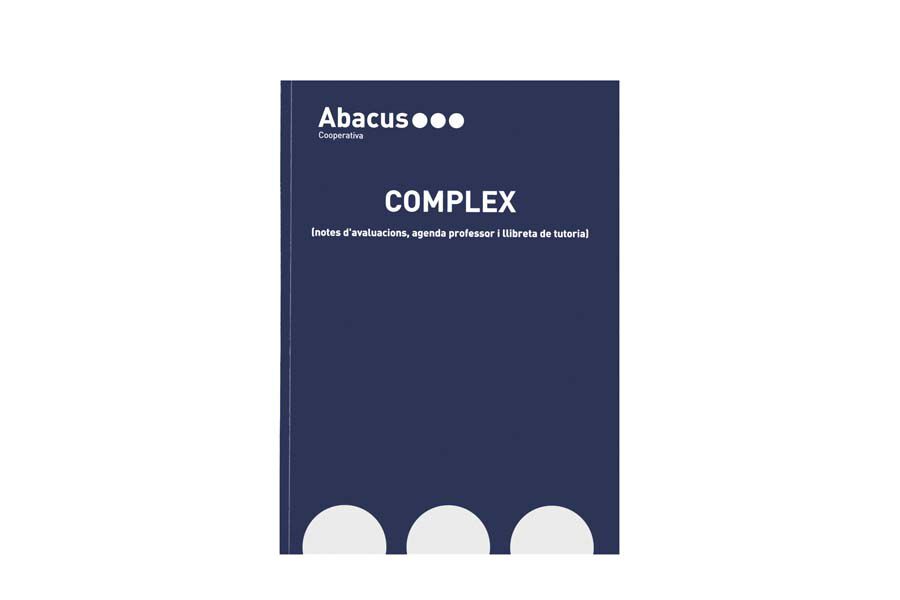 Cuaderno Complex&nbsp;Abacus&nbsp;A4 catal&aacute;n