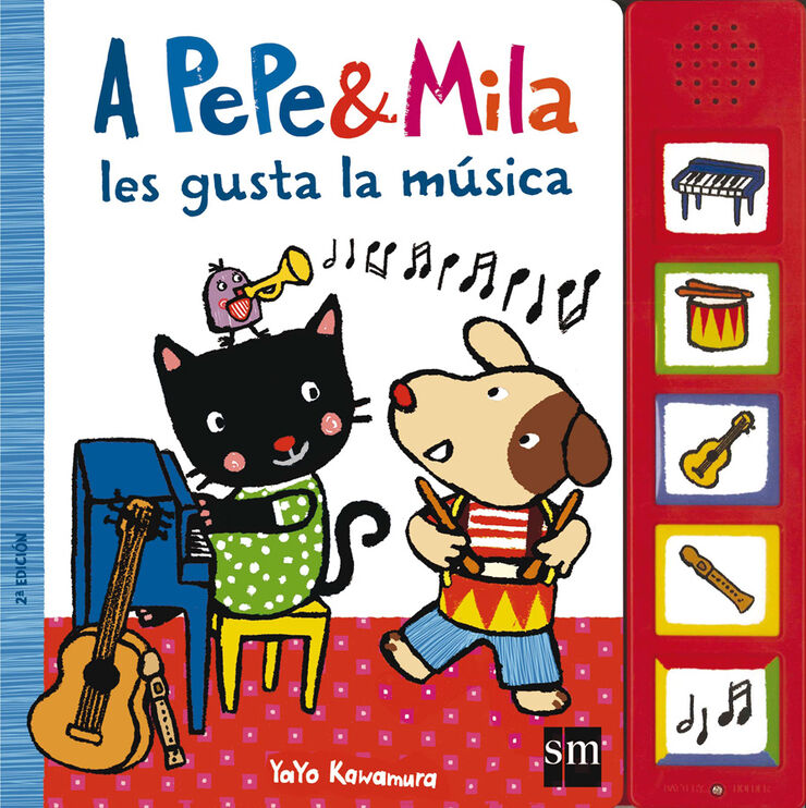A Pepe y Mila les gusta la música