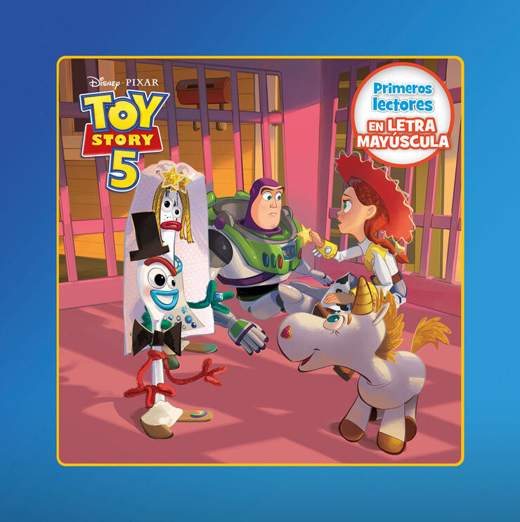 Toy Story 5. Primeros lectores en letra MAY&Uacute;SCULA