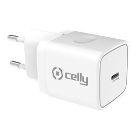 Cargador 30W 1 Puerto Usbc Blanco Celly Cargador 30W 1 Puerto Usbc Blanco Celly
