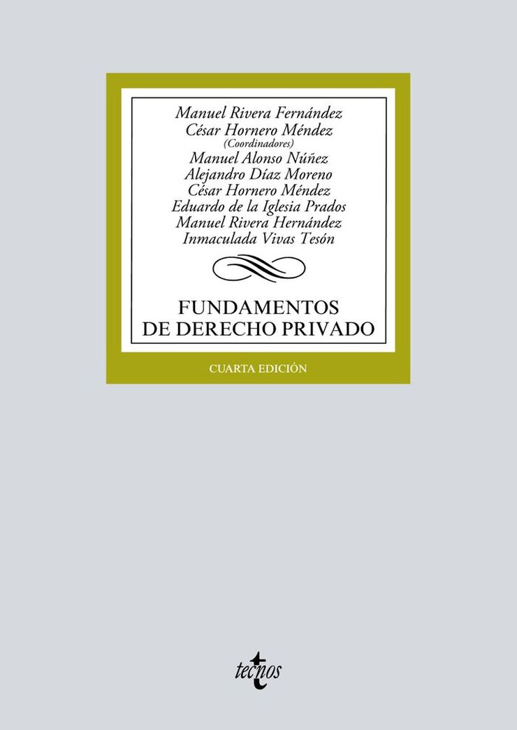 Fundamentos de Derecho Privado