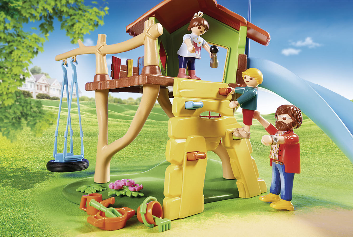 Parque infantil hotsell playmobil instrucciones