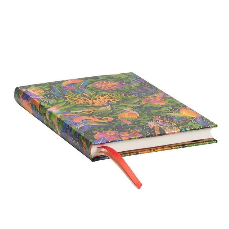 Agenda Paperblanks Canción Jungla Midi sem/vista castellano 2025