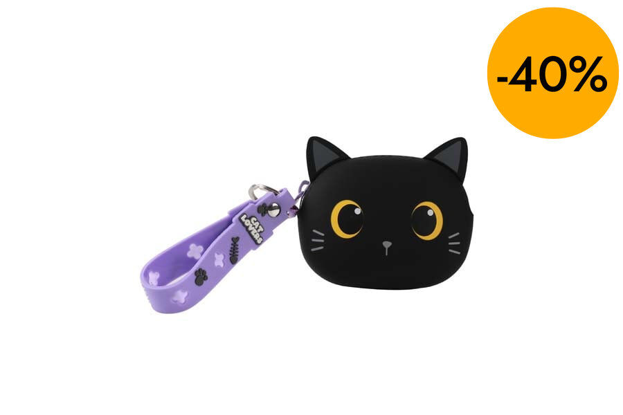 Moneder silicona iTotal Cat