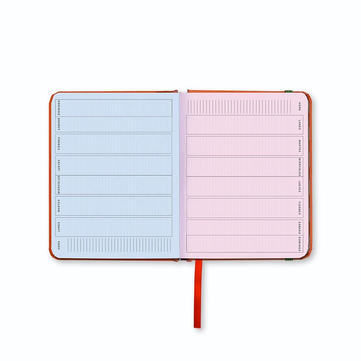 Agenda Uo Mini D&iacute;a P&aacute;gina Castellano 2027 Sunset