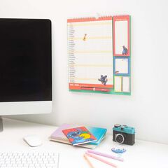 Planificador 16 mesos mes/vista mult 2025-26 Disney Stitch