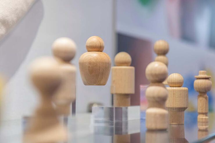 Figures comunitat fusta natural