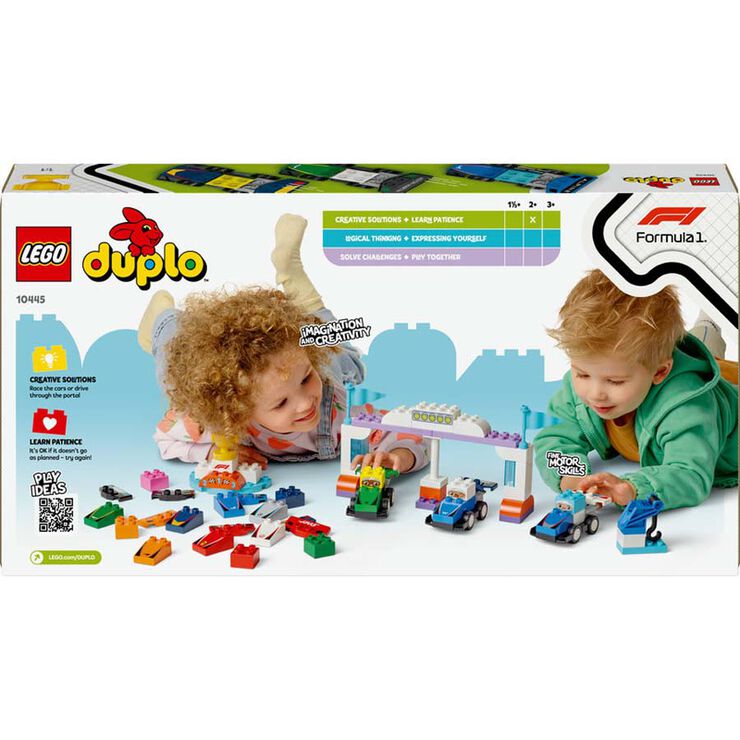 LEGO® DUPLO Town Coches de Carreras y Pilotos del Equipo de F1® 10445