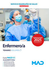 Enfermero/a del Servicio Madrile&ntilde;o de Salud. Temario volumen 3