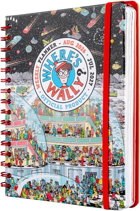 Agenda Escolar Erik A5 Semana/Vista Multiling&uuml;e 2026-2027 Wally