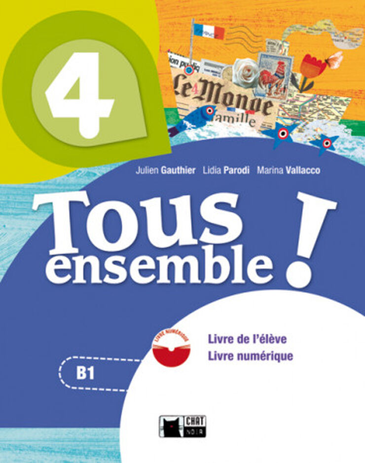 Tous Ensemble! Élève+Dvdrom 4º ESO