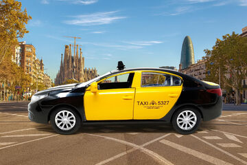 Coche taxi
