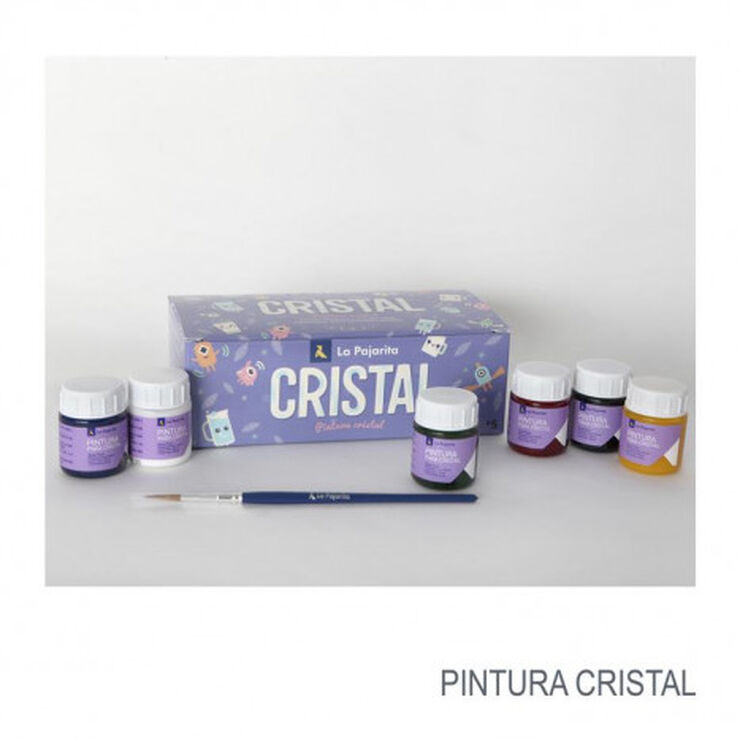 Bergantín Por favor mira Subvención Kit Pintura de cristal La Pajarita - 6 Colores - Abacus Online
