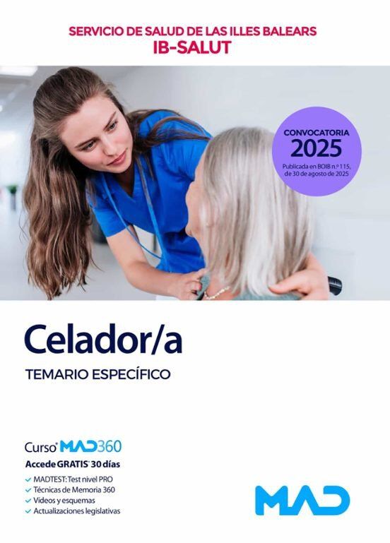Celador/a del Servicio de Salud de las Illes Balears (IB-SALUT). Temario Espec&iacute;fico