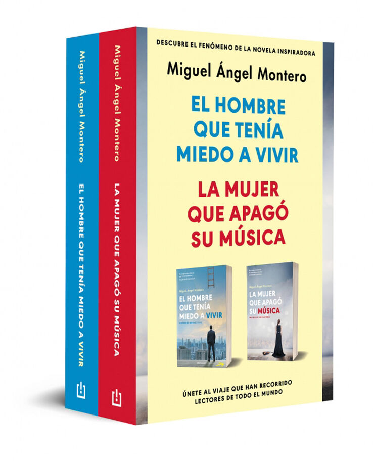 Pack Miguel &Aacute;ngel Montero (contiene: El hombre que ten&iacute;a miedo a vivir | La mujer que apag&oacute; su m&uacute;sica)