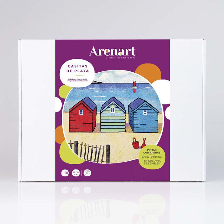 Pintar con Arenas Arenart Casetas