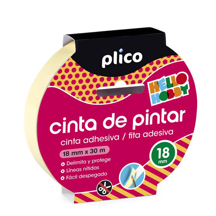 Cinta per pintar Plico 18mmx3m