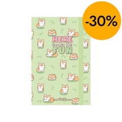 Agenda Legami 16 mesos Medium dia/p&agrave;g multiling&uuml;e 2025-26 Bluecorgi