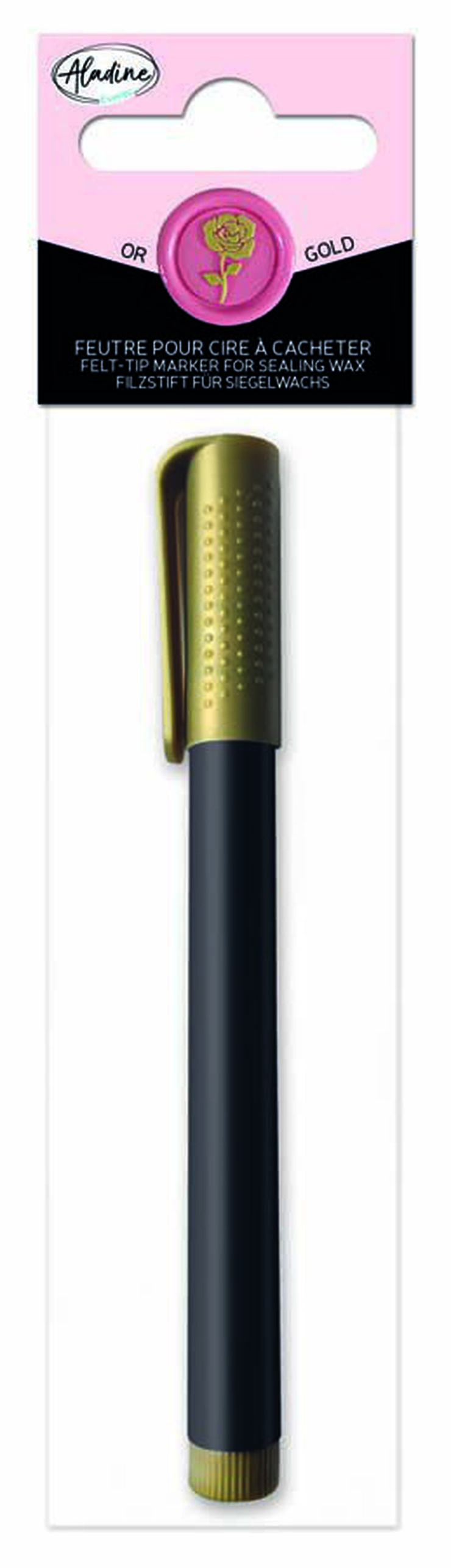 Rotulador Aladine Lacre oro
