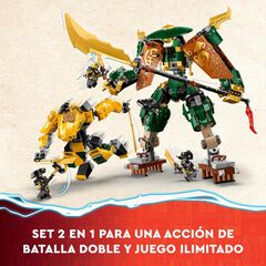 LEGO® NINJAGO Mechs del Equipo Ninja de Lloyd y Arin 71794