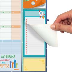 Calendario Finocam pared 16 meses plus cat 2025-26 Familiar