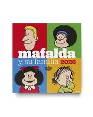Calendario pared Mafalda Familia castell&agrave; 2026