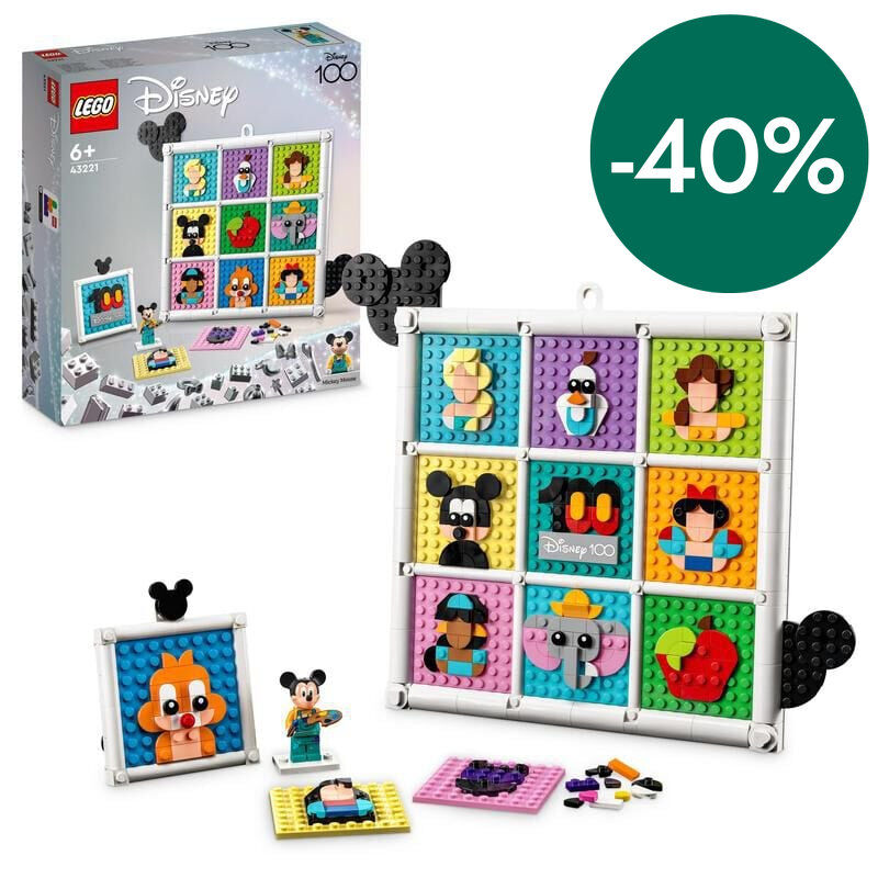 LEGO&reg; Disney 100 A&ntilde;os de Icones de l'Animaci&oacute;n Disney 43221