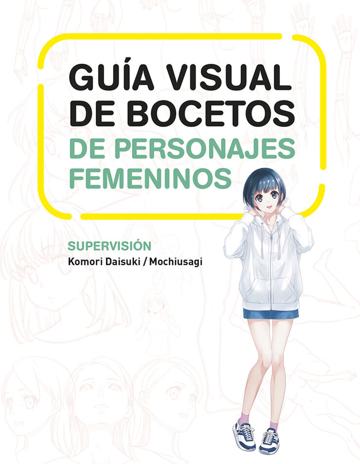 Guía visual de bocetos de personajes femeninos