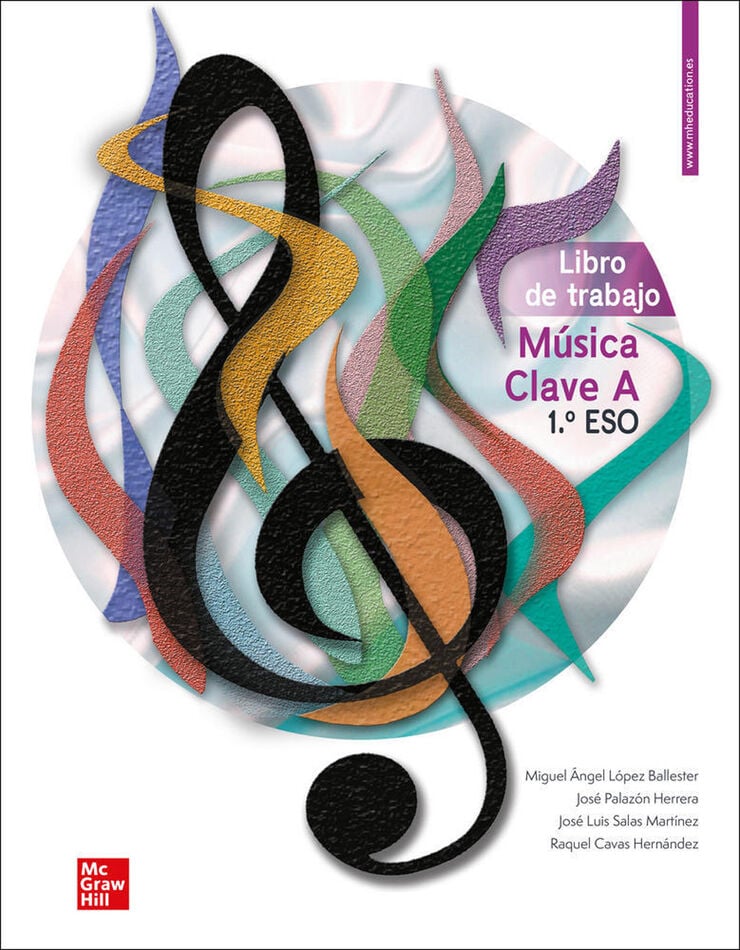 M&uacute;sica Clave a 1&ordm; ESO - Castellano. Libro de Trabajo.C.Valenciana