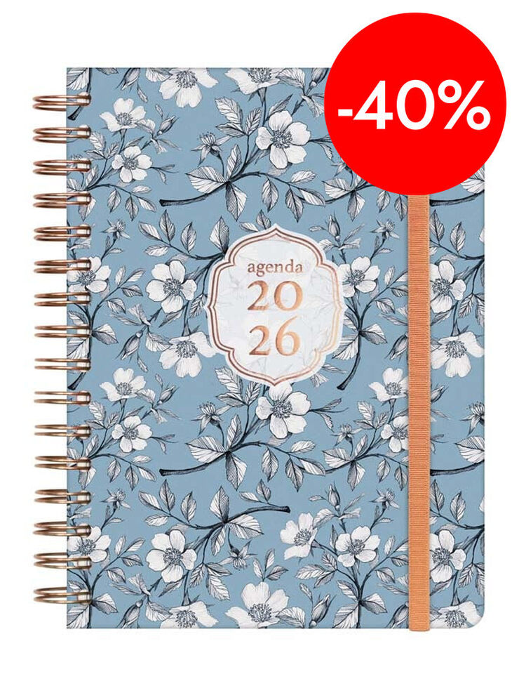 Agenda Finocam You E10 dia/p&agrave;g cas 2026 Cotton