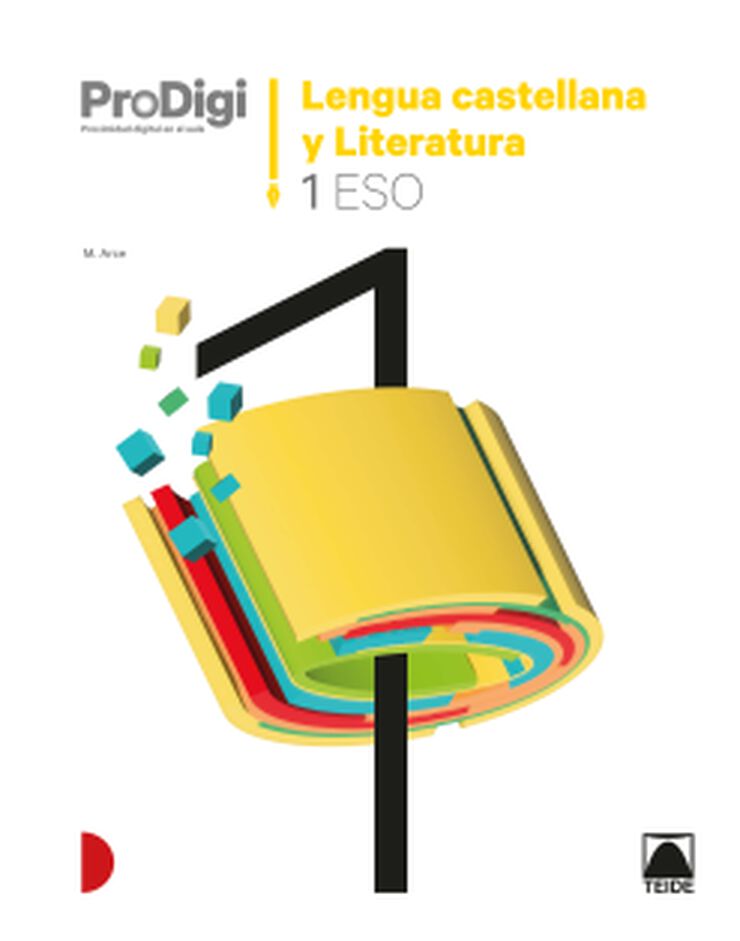 Cuaderno Lengua Castellana 1º ESO Prodigi 22