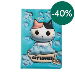 Libreta 3D iTotal Orange Cat