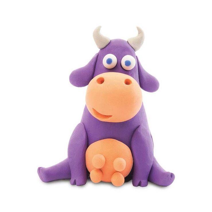 Plastilina Heyclay Vaca 3 pots