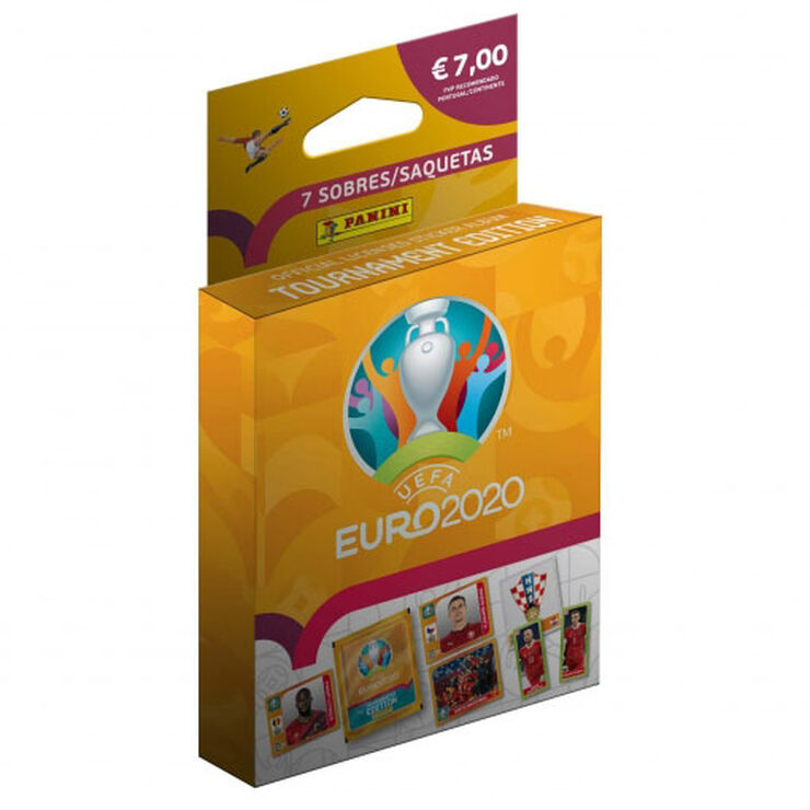 Euro 2020 Ecoblister 7 sobres